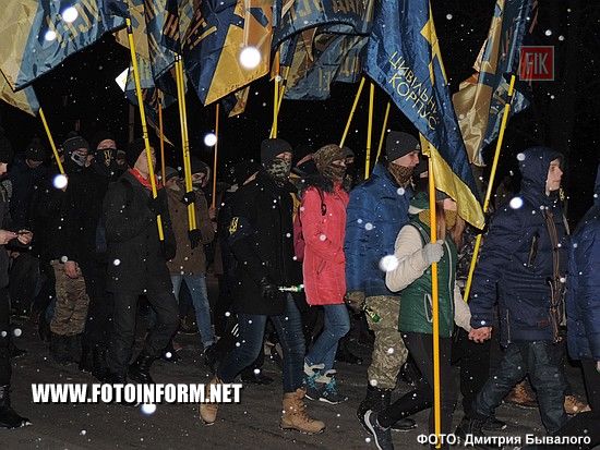 1 грудня 2016 року у Олександріі, Кіровоградської області за ініціативою прихильників Цивільного Корпусу полку «АЗОВ» м.Олександрії відбувся Марш Гідності. 